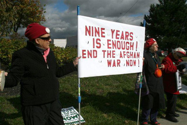 Grannies for Peace Demonstration